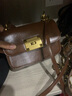 CHARLES&KEITH复古编织拎手提包斜挎包单肩包包女包生日礼物CK2-50781528 Chocolate巧克力色 S 实拍图
