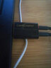 CABLE CREATION一绳Type-C转耳机麦克风声卡外置转换器线免驱动USB-C转耳麦转接头笔记本电脑连接音响耳机音频线 黑色 实拍图