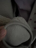 MUJI女式  长毛抓绒 夹克 短款外套女  简约风 BB2NSA3A 浅灰色 XL(165/92A) 实拍图