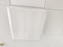 宜百利 中央空调挡风板 防直吹空调挡板 风管机天花机遮风罩正方形出风口办公室专用塑钢导风板450mm5798 实拍图