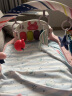 babycare婴儿健身架婴儿玩具脚踏琴婴儿游戏毯婴儿玩具0-6月音乐新生礼物 多布拉兔子 实拍图