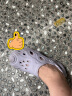 斯凯奇（Skechers）斯凯奇FOAMIES轻质镂空透气洞洞鞋111481 薰衣草色/LAV 36  晒单实拍图