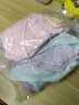蝶安芬4条装 女士内裤女中高腰收腹无痕大码纯棉档弹力小平角短裤女975 975S组合4(蓝+紫+粉+黄) XL 实拍图