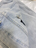 椋釉牛仔裤男秋季冬款宽松直筒长裤新款九分百搭男士裤子男休闲裤男 浅蓝 XL （130-140斤可穿） 实拍图