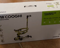 酷骑（COOGHI）小绿车三合一儿童滑板车遛娃神器可滑可骑可推酷奇10个月-5岁 【六合一】发光万向轮 酷骑绿 实拍图