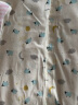 英氏（YEEHOO）5A级抗菌婴儿衣服男宝满印连体衣四季襟哈 微蓝色73CM 晒单实拍图