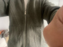 海澜之家（HLA）针织开衫男加厚款新品半高领纯色打底毛衣外套男装易穿搭外衣男士 深绿27 175/92A/L 晒单实拍图