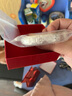 宝庆银楼寿比南山银手镯足银宽面手镯可调节银手镯送奶奶送老婆生日礼物 约32.5g 实拍图