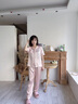 丝界推荐【商场同款】真丝睡衣女纯色桑蚕丝美肤减龄丝绸家居服套装 实拍图