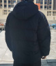 斯凯奇（Skechers）运动羽绒服男女同款耐脏紧身防寒棉服冬季保暖防风立领外套 碳黑 M 实拍图