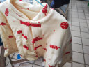 童泰秋冬季婴儿夹棉衣服3月-3岁宝宝外出对开儿童外套中式新年棉服上衣 糖葫芦-甜蜜福禄 90cm 晒单实拍图