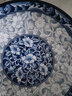 参宝参宝复古风餐具中式青花瓷盘子菜盘家用碟子复古风圆形饭盘汤盘子 6.25英寸圆形深盘/两个装 15.5cm 实拍图