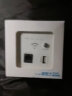 Bcsongben入墙式86型POE供电墙壁无线路由器5GAP无线wifi插座酒店智能面板 白色升级版-零火线供电 86型墙壁暗装 实拍图