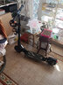 KFwind Scooter 青少年滑板车8岁以上双减震两二轮折叠单脚踏成人代步车 顶配四代 黑色（双减 碟刹） 实拍图
