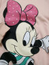 迪士尼（Disney）迪士尼(Disney)童装女童圆领抓绒卫衣米妮上衣粉色6岁/身高130cm 晒单实拍图