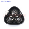 适用飞科三刀头剃须刀配件FS373 FS372 FS901 FS903刀头盖刀片刀网头部总成充电器线 FS903 整体头部+中座 实拍图