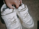哈比熊童鞋小白鞋春秋儿童运动鞋男童鞋女童网面休闲鞋GS7577 白色35码 晒单实拍图