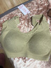 美黛·安芬无痕运动内衣女聚拢上托防下垂收副乳美背背心式文胸 黄色 L码-建议100-120斤 实拍图