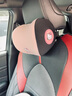 Hello Kitty汽车头枕护颈枕车用颈部靠枕颈枕车载车内座椅枕头卡通可爱女生 头枕腰靠【记忆棉】 西柚粉1套 实拍图