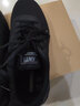 安踏男鞋运动鞋男秋冬季新款软底皮面防水休闲鞋黑色运动跑步鞋子男 (店长推荐秋冬皮面防水)黑色 42.5 （脚长26.5cm） 实拍图