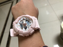 卡西欧（CASIO）送女友礼物女生学生运动电子表BABY-G智能防水防震潮流新年礼物 BA-110XGA-7A1奶油白 实拍图