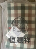 恒源祥全棉A类夏凉被空调被薄款夏被纯棉花夏被单双人夏季薄被子可水洗 【格调蓝】100%新疆棉丨里外全棉 200*230cm丨A类丨可水洗 实拍图