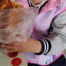 迪士尼艾莎女童马甲秋冬儿童背心春秋外穿爱莎公主宝宝摇粒绒马夹 JXAM3001D紫色 130  晒单实拍图
