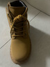 JEEP吉普童鞋儿童大黄靴子春秋款中大童皮靴工装靴儿童马丁靴 土黄29 实拍图