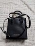 MICHAEL KORS女神节礼物mk女包Mercer迷你风琴包单肩包黑色35S1GM9T0L BLACK 实拍图
