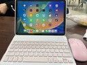 法普拉 适用2026新款iPadAir8键盘保护套Pro11寸全包10.2寸10代10.9寸air67平板壳8/9代鼠标Pro13保护壳 无笔槽【淡雅粉+键盘+鼠标】背光版 iPad Air 5/4  实拍图