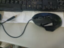 迪摩（DEARMO）F35有线鼠标游戏鼠标电竞RGB鼠标绝地求生吃鸡鼠标带砝码配重块鼠标 黑色 6000DPI 实拍图