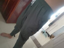 简徒秋冬纯棉束脚工装裤男原创日系潮牌束脚休闲裤子大码宽松哈伦裤潮 军绿色 3XL 实拍图