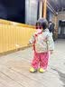 LATE TIME彩虹鲨鱼儿童棉拖鞋男童冬季拖鞋婴儿女童包跟室内毛毛男宝宝棉鞋 黄绿粉 内长16cm 【160】适合脚长约15cm 实拍图