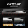 KOOLIFE 适用 华为P50/50E手机壳huawei P50/50e保护套真皮翻盖式智能视窗皮套全包防摔简约男女士款黑色 实拍图