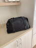 viney大容量旅行包手拎包男健身包手提斜挎包出差短途行李包训练运动包 【黑色】休闲便携商务旅游包 28L 实拍图