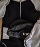 羽克（Yuke）泳衣女保守学生分体式遮肚显瘦游泳衣泡温泉新款宽松大码游泳装备 深灰色+防水PU帽 L (建议体重100-118斤) 实拍图