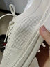 皓顿（HAUT TON）男鞋头层牛皮秋冬薄款网孔透气休闲板鞋小白鞋子男b122 实拍图