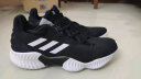 adidas PRO BOUNCE团队款实战篮球运动鞋男子阿迪达斯官方FW5747 黑/白 46.5(290mm)推荐选大半码 实拍图