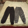 望了型 裤子男秋冬季加绒裤新款加厚休闲裤男宽松束脚男士运动裤子男装 红标束脚【绒】深灰+黑色 2条 3XL 实拍图