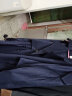 欧莎（OSA）新款气质风衣女中长款英伦风小个子外套高端流行大衣 藏蓝色 XXL 实拍图