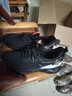 回力官方运动鞋男鞋秋冬季跑步鞋子男透气软底网面鞋男休闲旅游鞋耐脏 黑武士 1209【皮面防水】 40 实拍图