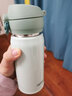 膳魔师（THERMOS）保温杯升级316不锈钢材质便携保温弹盖杯TCML-350S TCML-350S 精灵绿 350ML 实拍图