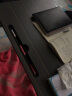亨佳椅品笔记本电脑桌床上书桌可折叠懒人小桌子简约时尚书桌学习桌 拉丝黑+卡槽+防滑腿 实拍图