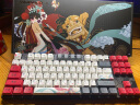 阿米洛（Varmilo） 中国娘花旦系列 静电容V2机械键盘 办公键盘  键盘机械 花旦娘MA87键有线白灯 静电容V2樱花粉轴 实拍图