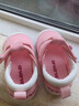 卡特兔学步鞋儿童步前鞋早秋童鞋宝宝机能鞋软底透气网面婴儿包头步前鞋 粉红色 21 内长13.0cm 脚长12.0-12.5 实拍图