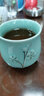 古笙记  手绘描金景德镇陶瓷茶杯单杯家用水杯子品茗水杯子主人杯单只 青瓷梅花茶杯 实拍图