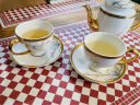 玛戈隆特 茶具咖啡具套装茶壶国瓷骨瓷整套茶咖具礼盒黄金珐琅彩2人份6头 晒单实拍图