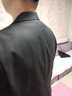 卡度顿西服套装男三件套职业商务小西装正装外套男修身新郎伴结婚礼服 黑色双扣【西服+西裤+衬衫+皮鞋 3XL 【141-155斤】+8件礼品 实拍图