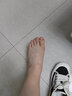 卓诗尼休闲鞋女2025年夏季新款网面透气帆布鞋女春秋蕾丝薄款厚底板鞋子 黑色 39 实拍图