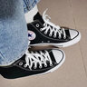 匡威（Converse）1970s经典款三星标男鞋女鞋情侣校园复古休闲板鞋帆布鞋 162058C 101010 黑色常青款【店长推荐】 41 实拍图